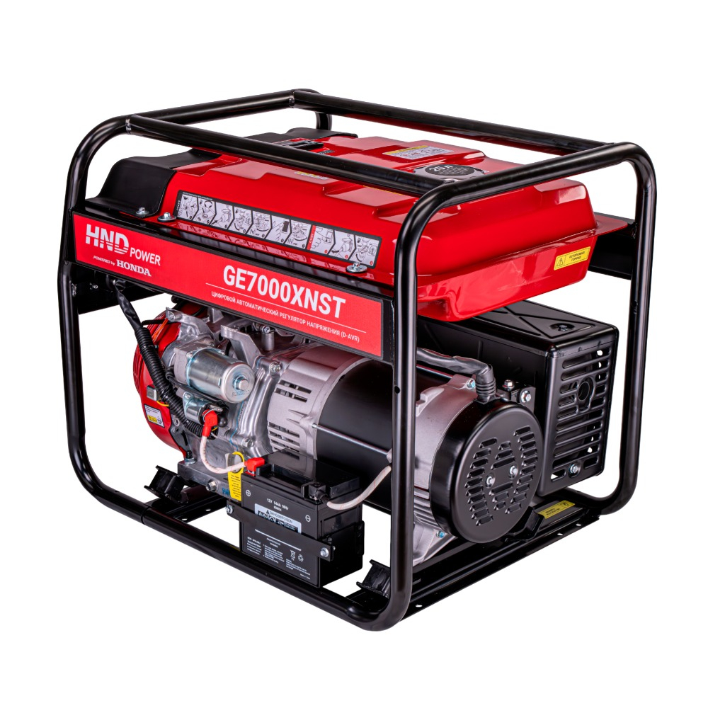 Генератор бензиновый HND GE 7000 XNST