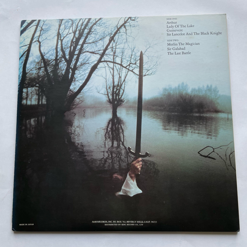Винтажная виниловая пластинка LP Rick Wakeman The Myths And Legends Of King Arthur And The Knights Of The Round Table (Япония 1975) (Оби)