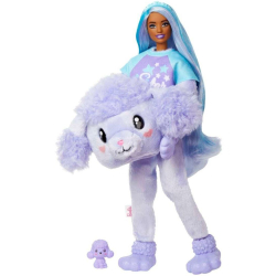 Barbie Cutie Reveal - кукла Барби Фиолетовый пудель + питомец HKR05 / артикул   HKR02 HKR05  / GTIN 194735106578