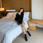 ZHR Stretch & Sock Boots Women"s Black/Khaki