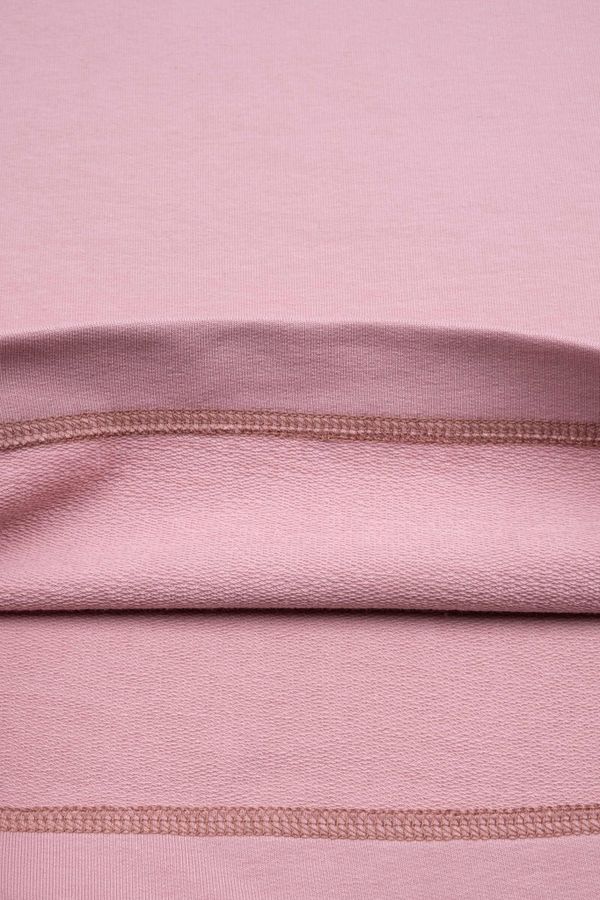 Футболка Terry Text Logo Пудра - фото 3