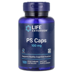 Life Extension, капсулы PS, 100 мг, 100 вегетарианских капсул