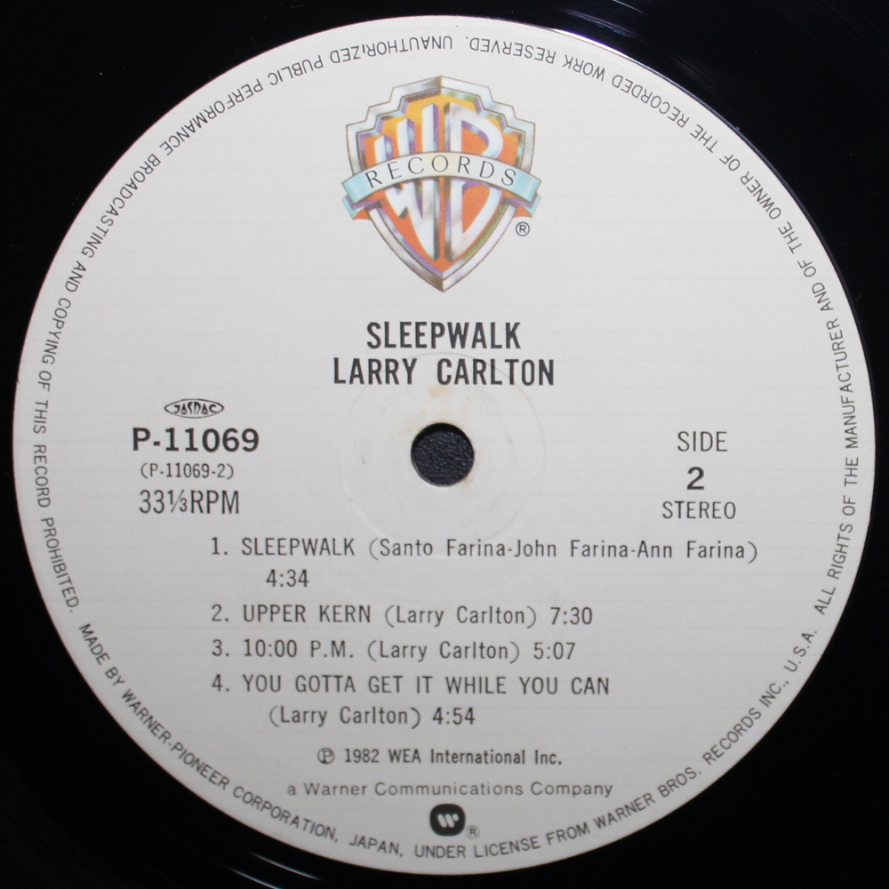 Larry Carlton / Sleepwalk (LP)
