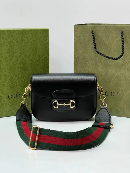 Сумка Gucci Horsebit 1955 черный