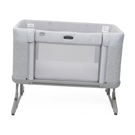 Детская кроватка Chicco Next2Me Forever Ash Grey
