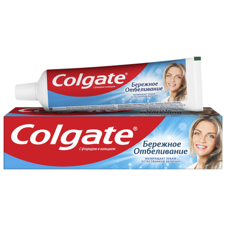 Зубная паста Colgate Бережное отбеливание 100мл
