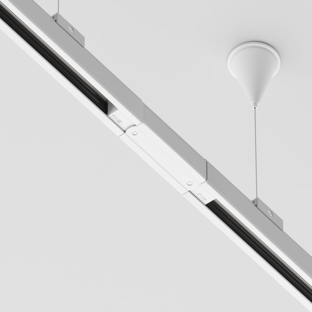 Коннектор прямой для 3-фазного шинопровода Maytoni Trinity Accessorises TRA005C-31W