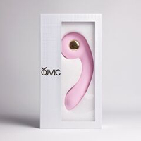 Розовый вибростимулятор точки G с нагревом Bendable Heating G-Spot Vibrator
