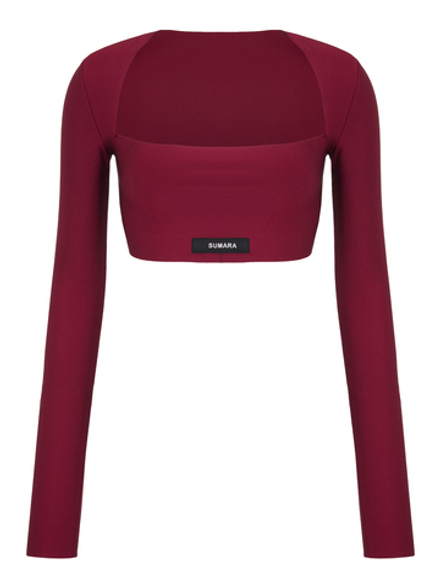 Топ укороченный из бифлекса shine