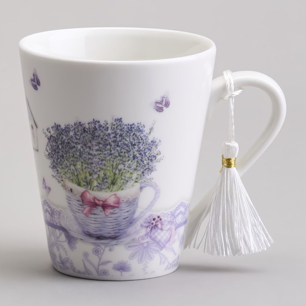 КРУЖКА LEFARD ЛАВАНДОВАЯ ВЕСНА 340 МЛ