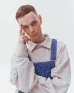 Рубашка One Two Quiet Gray базовая серая