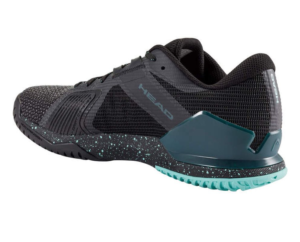 Мужские теннисные кроссовки Head Sprint Pro 4.0 SF - black/teal
