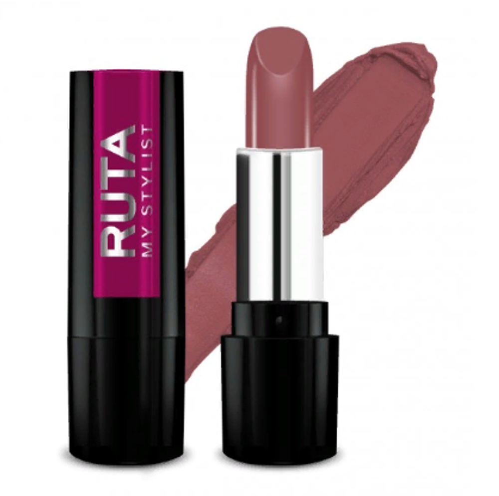 Ruta Помада для губ Glamour Lipstick, тон №37, Сливовый капкейк, 4,5 гр