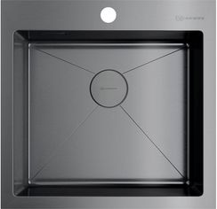 Мойка Omoikiri Akisame 51-GM нерж.сталь/вороненая сталь (4973440)