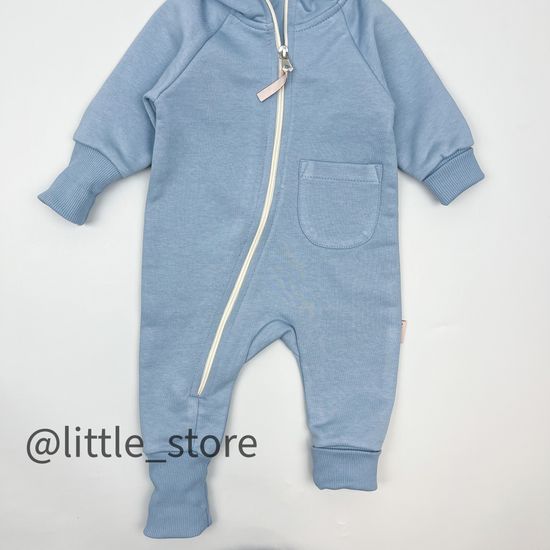 Комбинезон из футера "Simple" Джинс