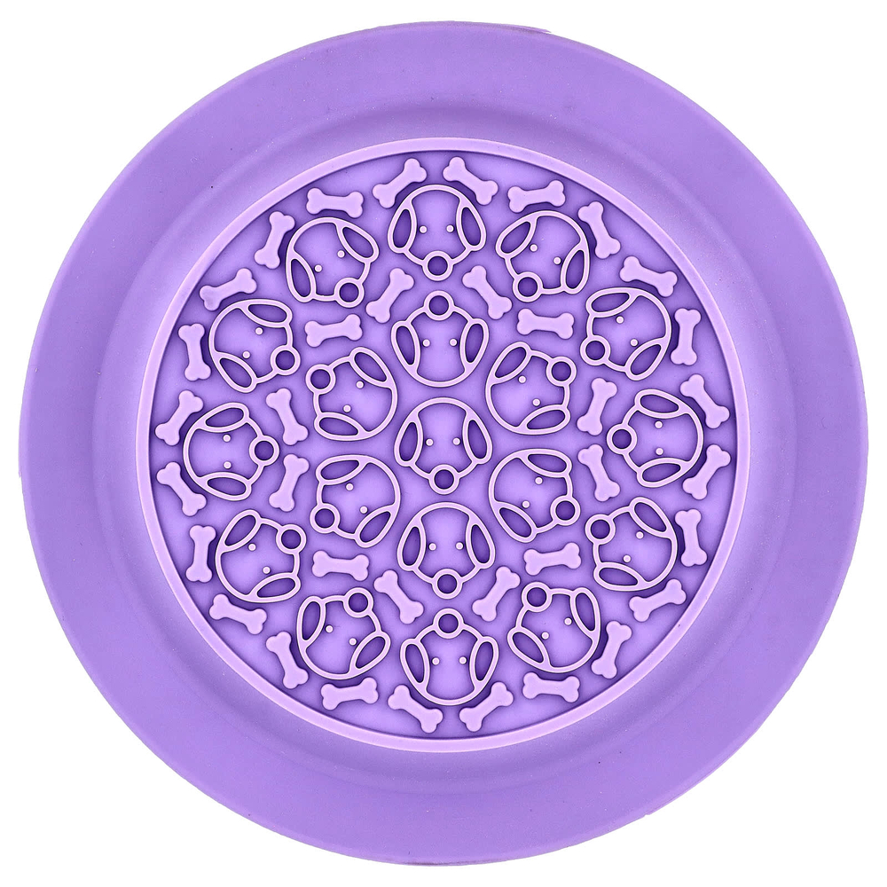 Spunky Pup, The Slow Feeder и подушечки для лизания, дуэт, для собак и кошек, 1 подушечка