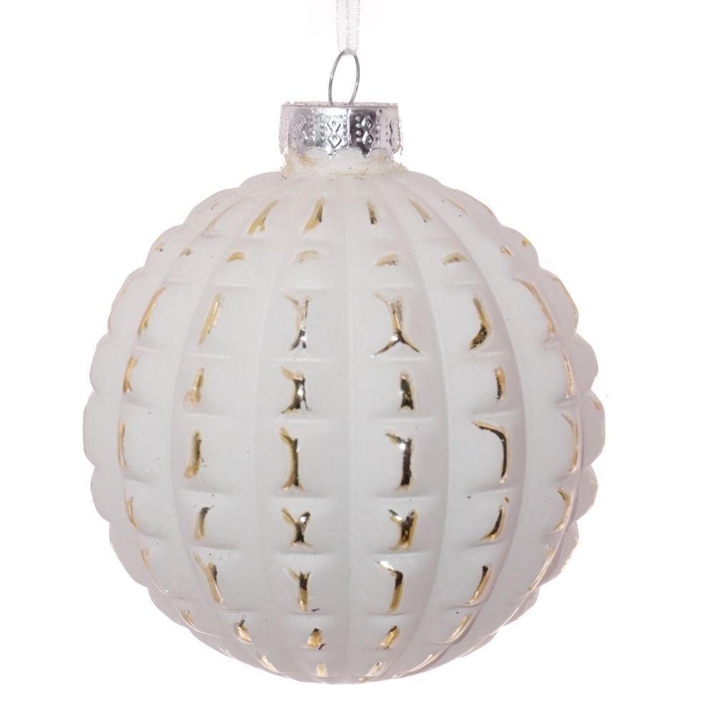 GAEM Украшение новогоднее Шар "Винтаж", D 8 см, L8 W8 H8 см, 2в.