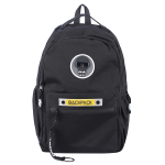 Рюкзак молодежный "Karl" 30*13*47см, 2 отделения, 3 кармана, черный