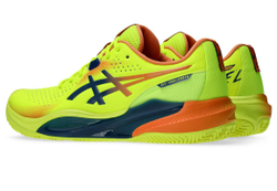 Мужские кроссовки для Падел Asics Gel-Challenger 15 Padel L.E. - safety yellow/twilight blue