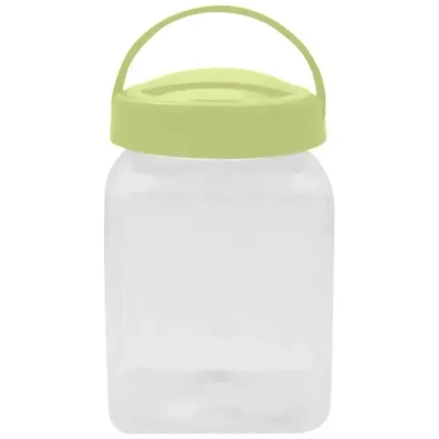 Емкость для хранения Verona квадратная 3,0л ПЭТ (салатовый)