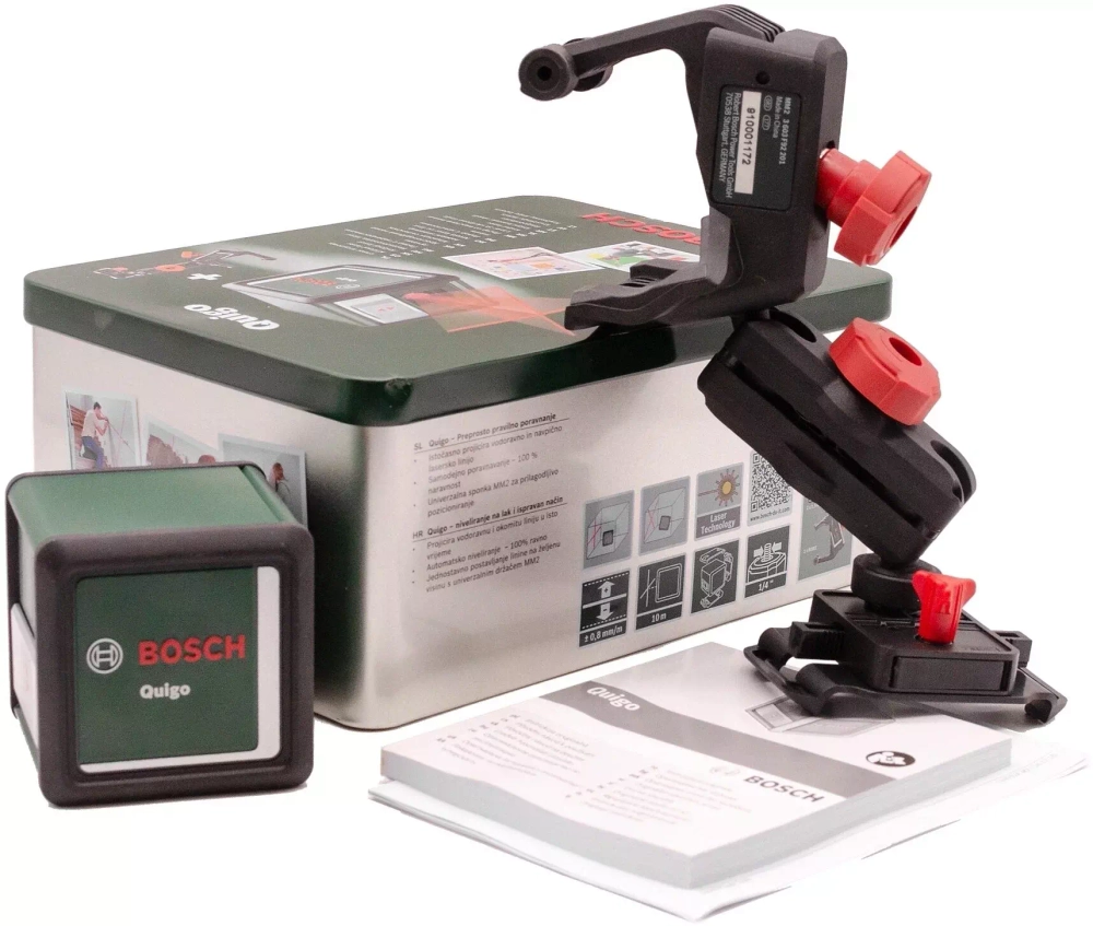 Лазерный нивелир Bosch Quigo III 0603663521
