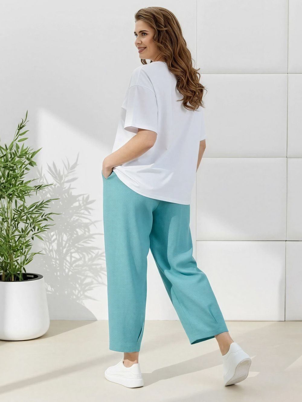 Брюки Габриэлла Виотекс БИРЮЗОВЫЙ