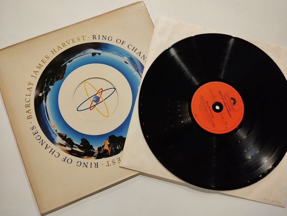 Винтажная виниловая пластинка LP Barclay James Harvest Ring Of Changes (Germany 1983)