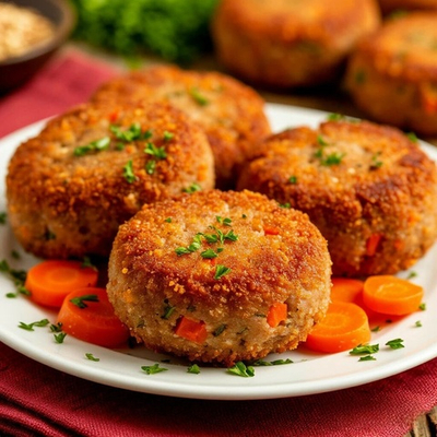 Котлеты детские из говядины с морковью, полуфабрикат