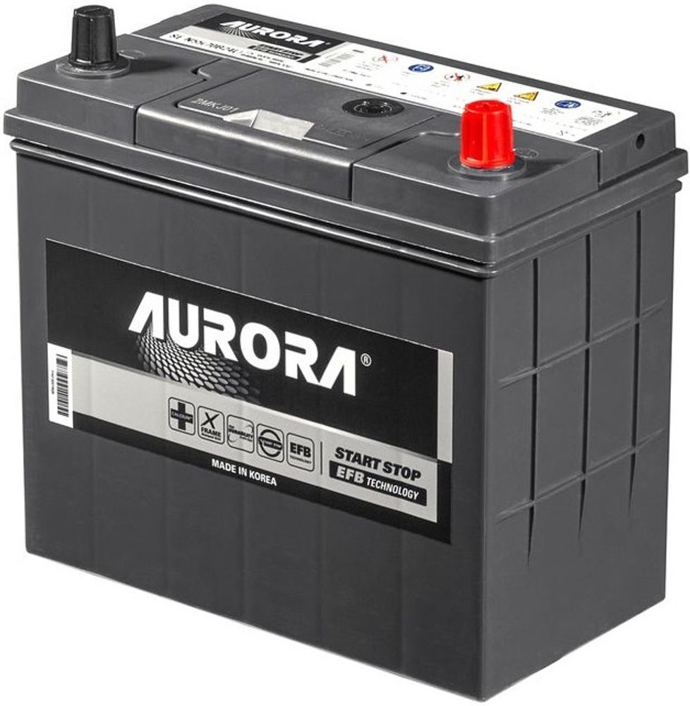 AURORA EFB N55 6CT- 45 ( 70B24 ) аккумулятор