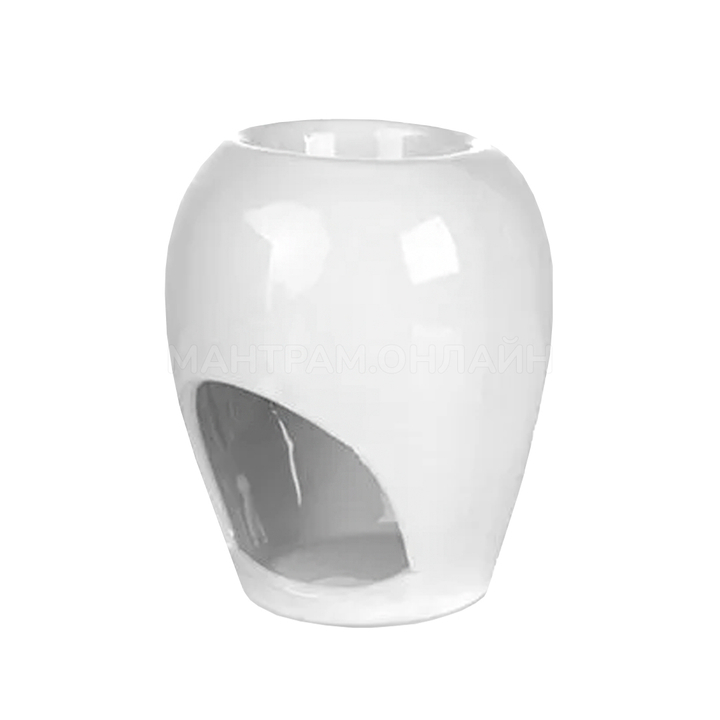 Аромалампа Вазочка цвет белый 10 см