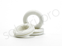 втулки проходные резиновые белые
