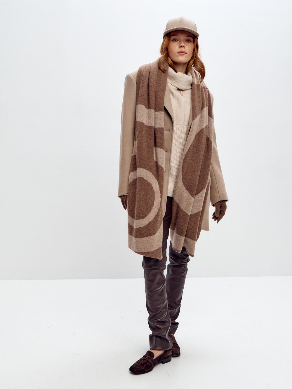 Кашемировый палантин