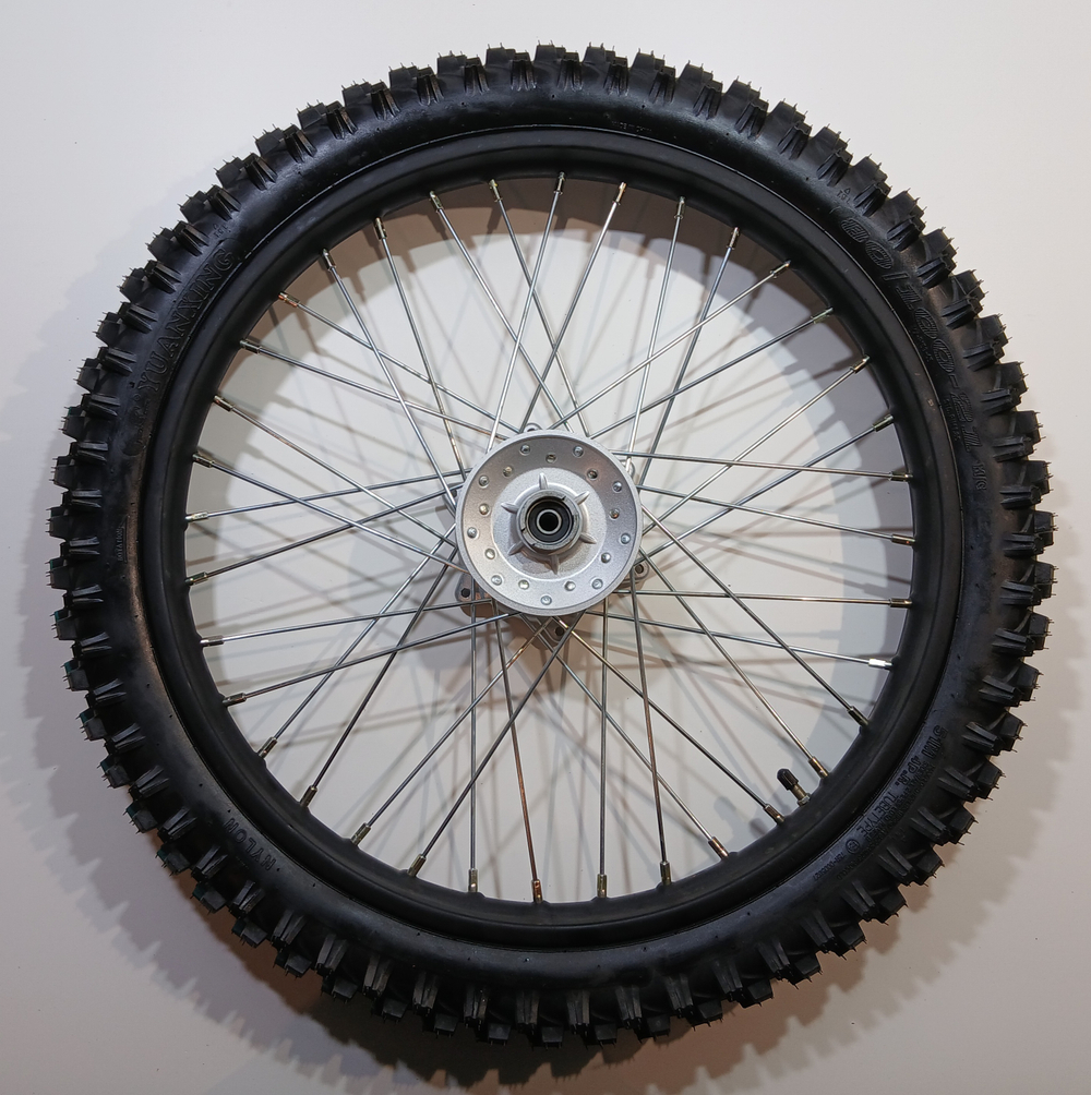 Колесо переднее в сборе 90/100-21 ось Ф12мм Мотоцикл Motoland XR250 ENDURO