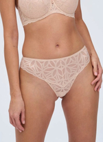 Трусики-стринги с завышенной талией Sugar Dune (Размер: 38) (Цвет: телесный)