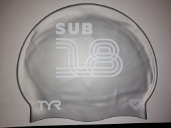 Плавательная шапочка SUB 18 Silver (серебро)