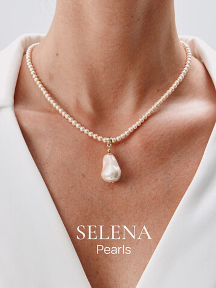 91003183 Колье Selena Pearls