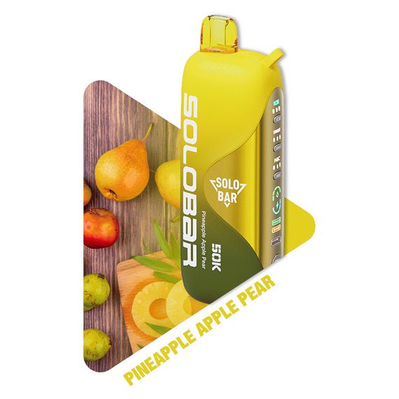 SOLOBAR Vanguard 50K - Pineapple Apple Pear (5% nic)