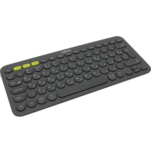 Клавиатура Logitech K380 Multi-Device Bluetooth, темно-серый (920-007584)
