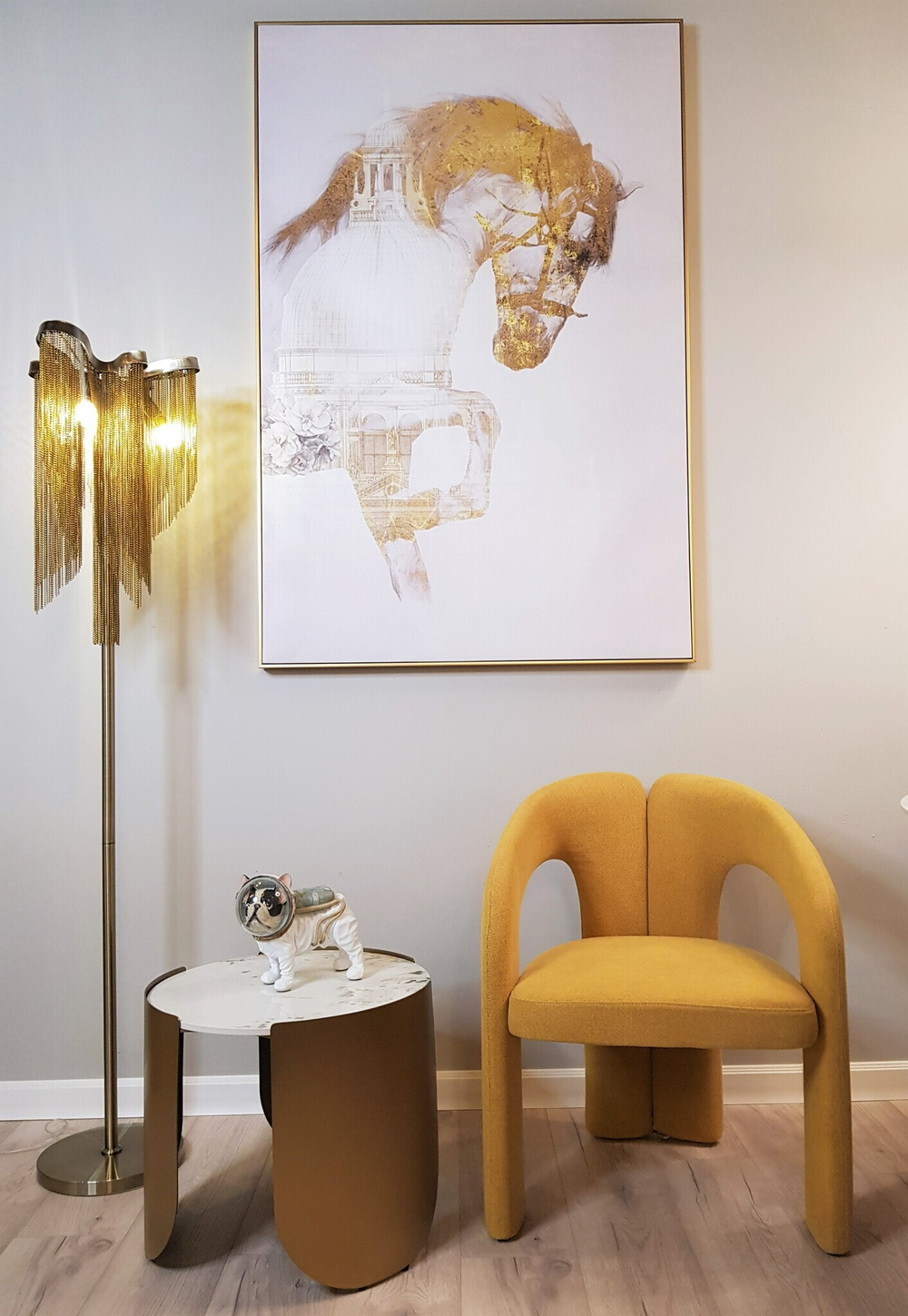 Стол журнальный Stone Antique L