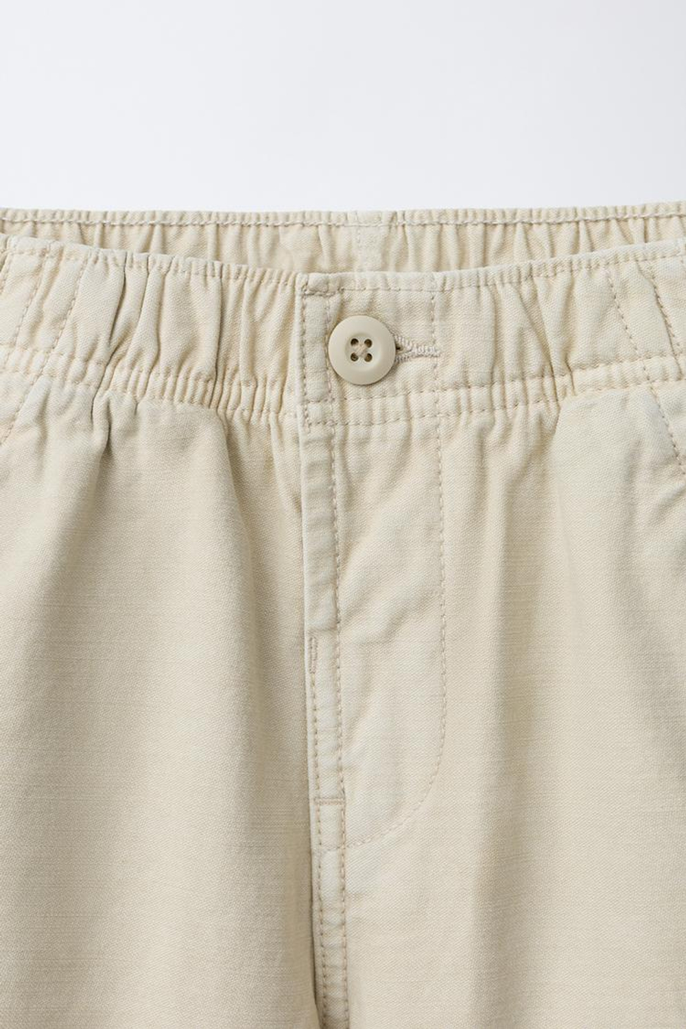 ZARA БРЮКИ ПРЯМОГО КРОЯ, РЫЖЕВАТО-КОРИЧНЕВЫЙ