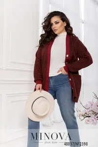 Кардиган 2398-красный Minova