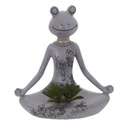 GAEM Фигурка декоративная "Лягушка", L20 W11 H21 см