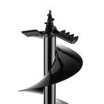 Шнек для грунта ER-200, диаметр 200мм, длина 800мм,соединение 20мм, съёмный нож// Denzel