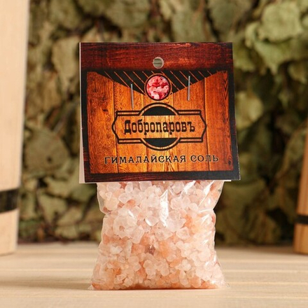 Гималайская красная соль "Добропаровъ", 2-5мм, 100гр 2929725