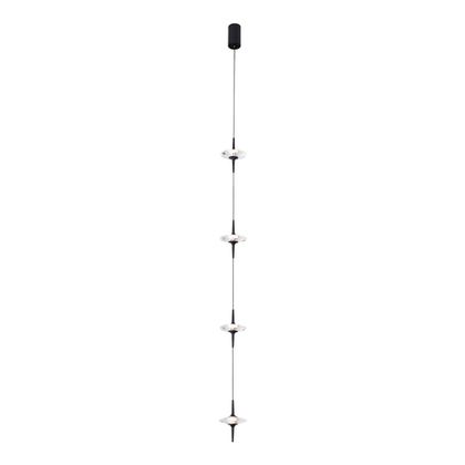 Светильник подвесной ST-Luce Черный/Прозрачный LED 4*5W ZENITH sl6231.403.04