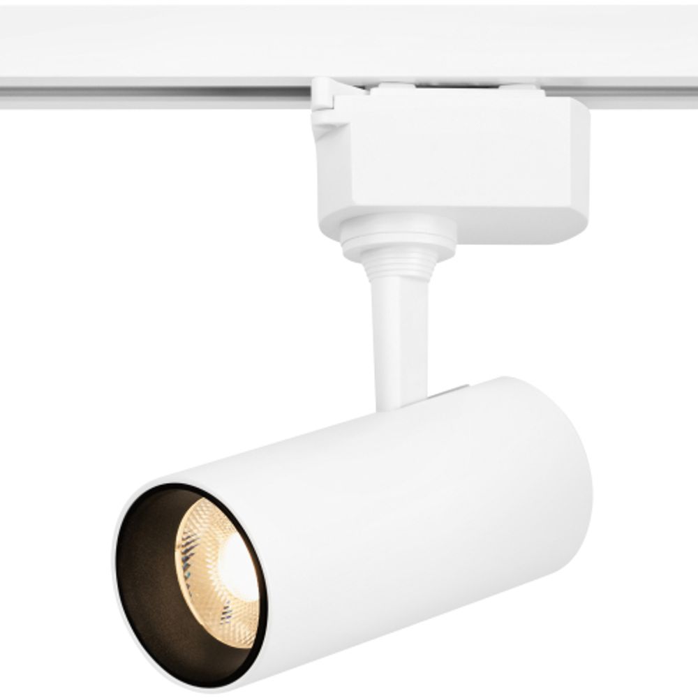 Трековый светильник однофазный ЭРА TR5-1040 WH светодиодный 10Вт 4000К белый | Однофазные светильники LED