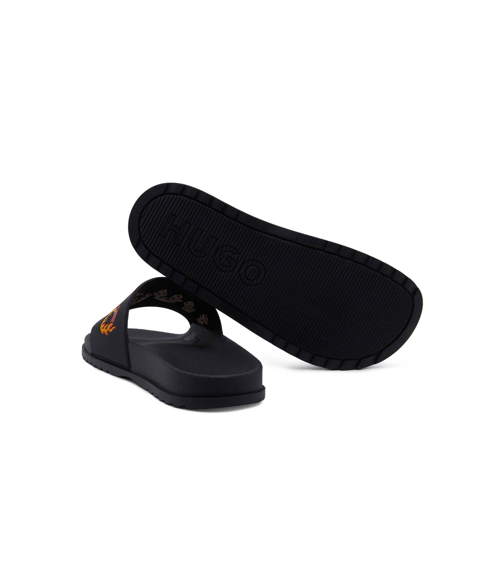 Шлепанцы Match_Slid_ftl HUGO - черный(50512801)