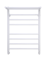 Полотенцесушитель водяной Comfysan Luce W-8 80/50 с полкой, белый, шт
