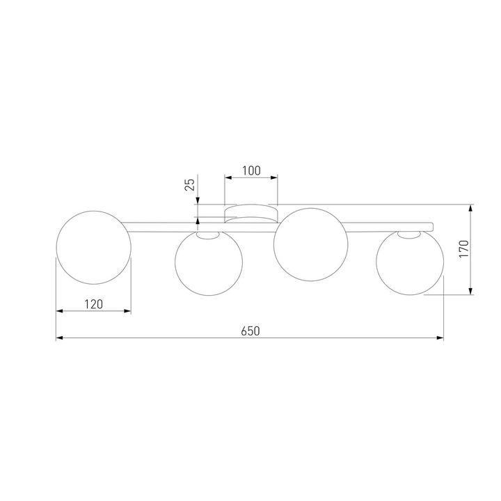 Потолочная люстра TK Lighting 10270 Estera Wood