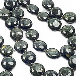 Бусина диск змеевик асс.